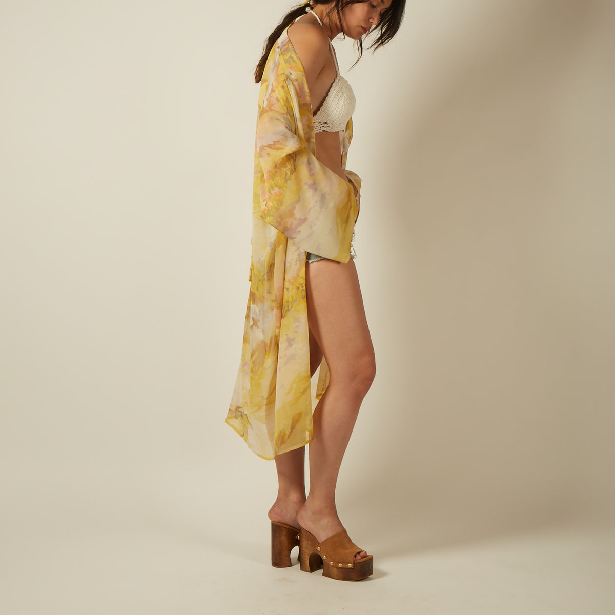 "Conti" Kimono ar Apdruku