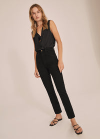 "Sleeveless Date Blouse" Tops