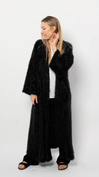 Maxi Cardigan Black