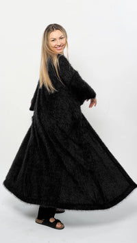 Maxi Cardigan Black