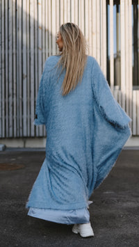 Maxi Cardigan Blue