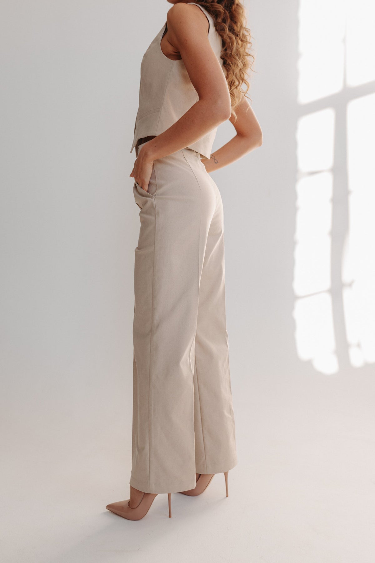 High Waisted Trousers