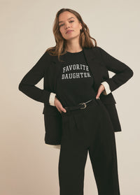 "Favorite Daughter Cropped Collegiate" T-krekls