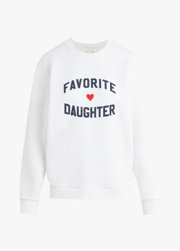 Favorite Daughter Heart Logo Sweatshirt