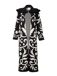 Belle Starr Merino Jacquard Coat