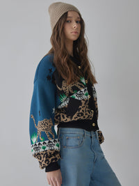 Leopardess Bomber Jacket