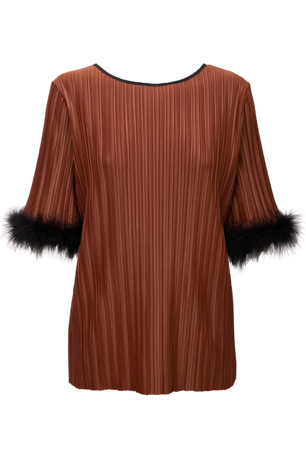 Lisa Pleated T-shirt