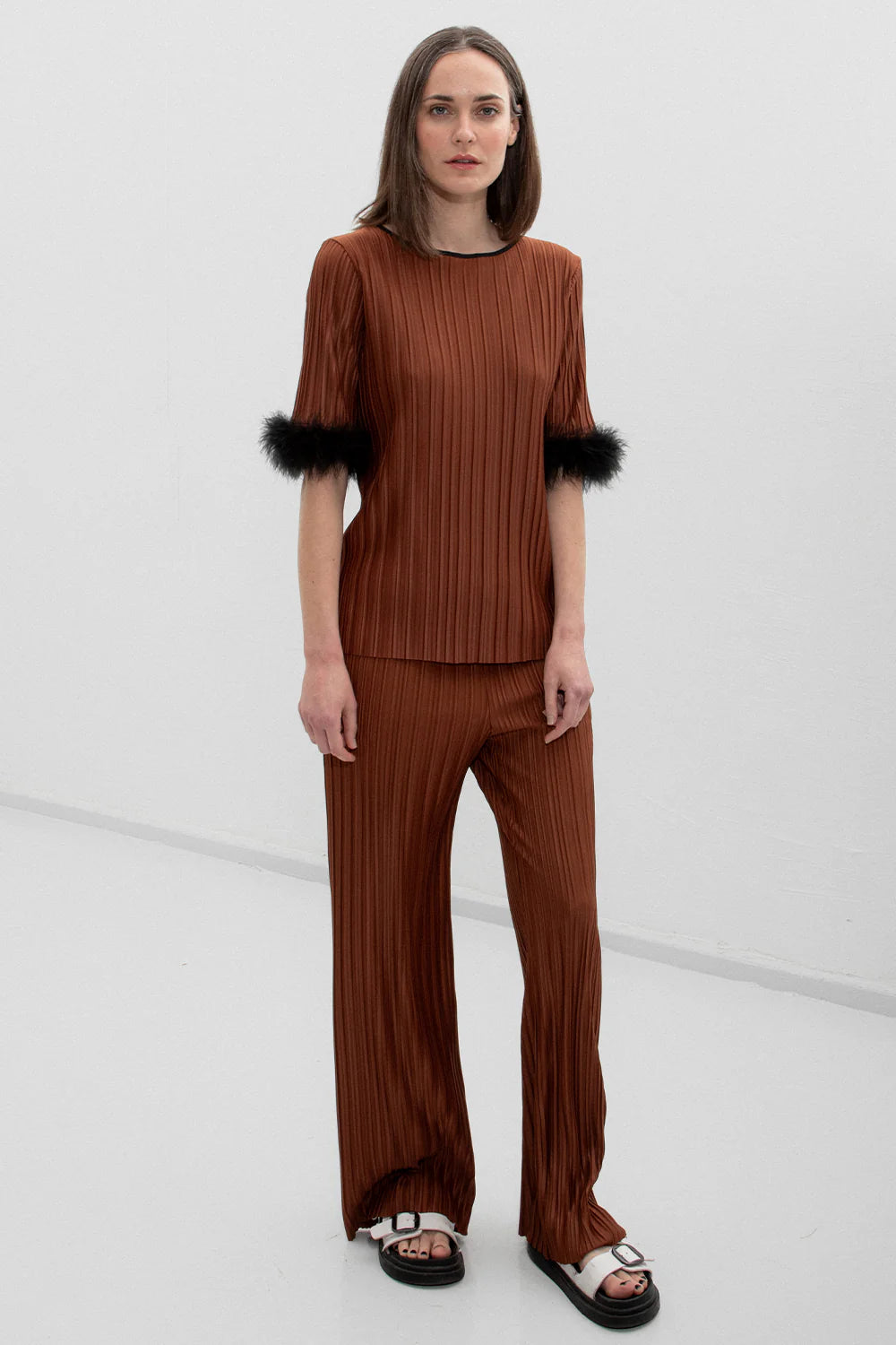 Erle Pleated Trousers