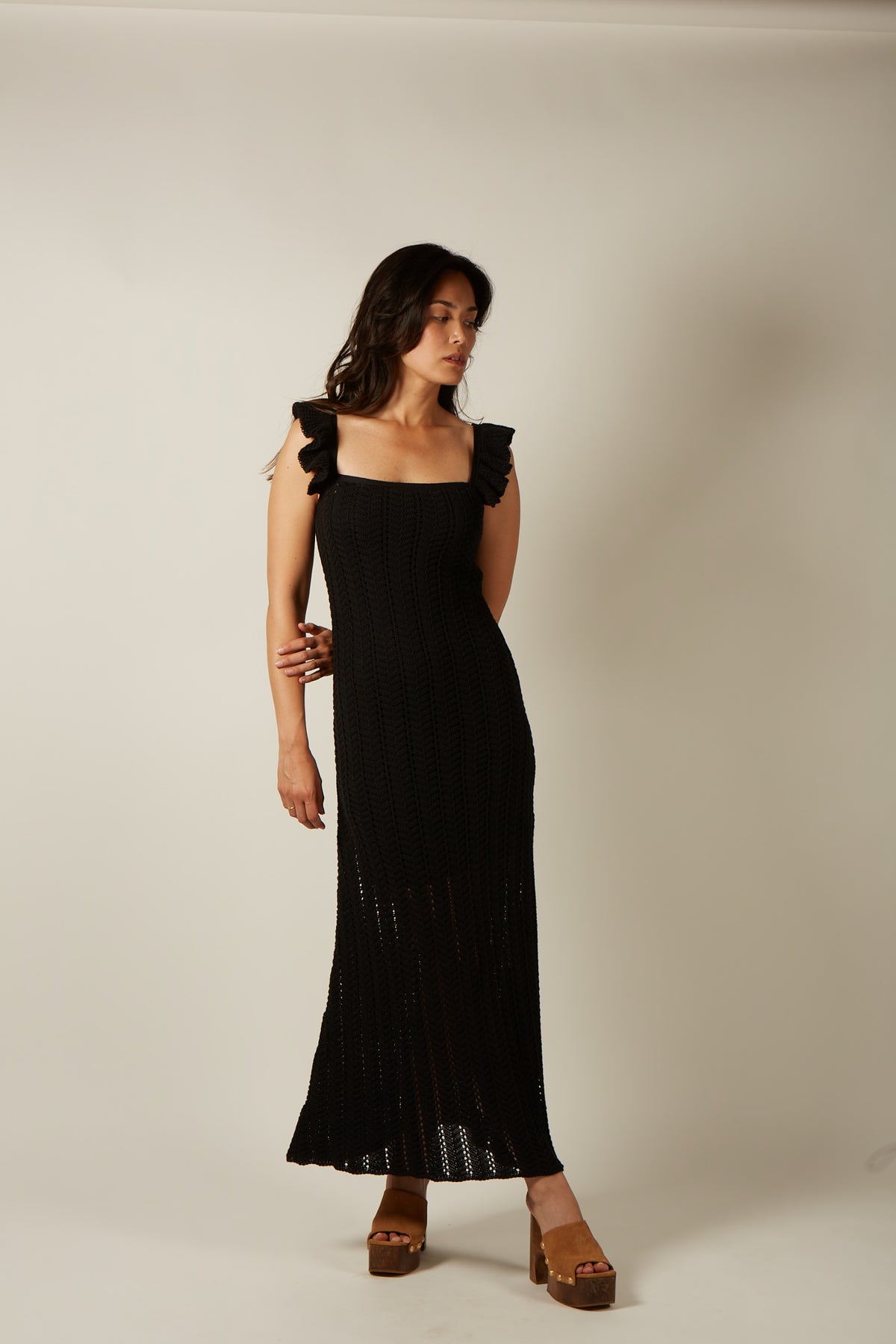 Long Knitted Dress Rouelle