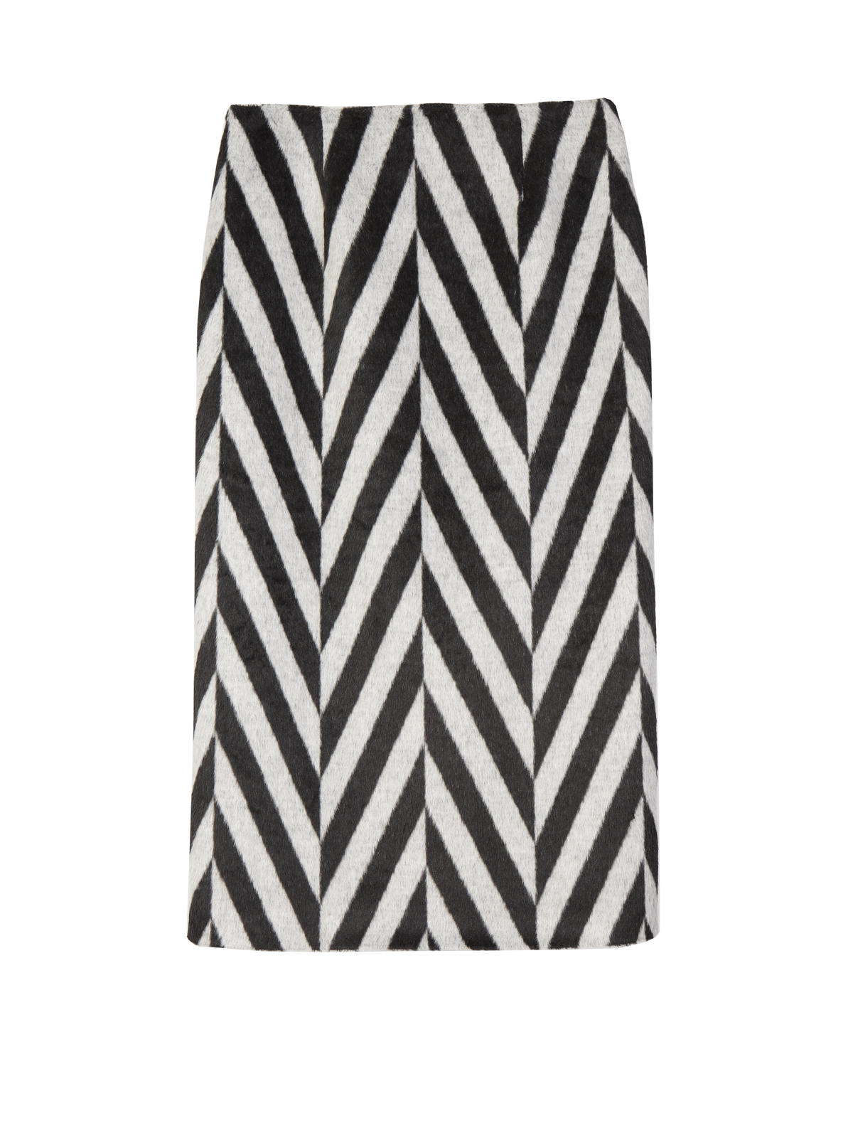 Anna Striped Pencil Skirt