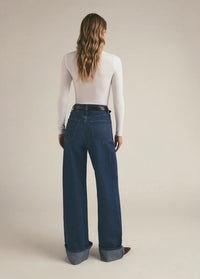 The Masha Super High Rise Cuffed Wide Leg